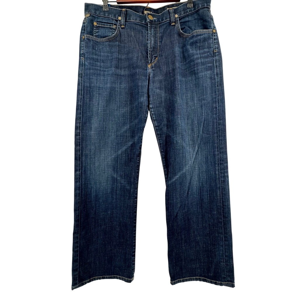 Citizens of Humanity Evans Jeans Mens 36 Dark Wash Straight Leg 606D-132 USA